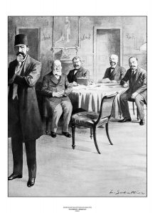 14. Οι διαπραγματεύσεις κατά τη Διάσκεψη Ειρήνης του Λονδίνου, Δεκέμβριος 1912. / The negotiations during the London Peace Conference, December 1912.