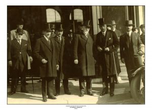 56. Ο Ελευθέριος Βενιζέλος σε επίσκεψη στη Βουδαπέστη κατά τη διάρκεια της τελευταίας τετραετίας διακυβέρνησής του. / Eleftherios Venizelos visiting Budapest during the period 1928-1932.